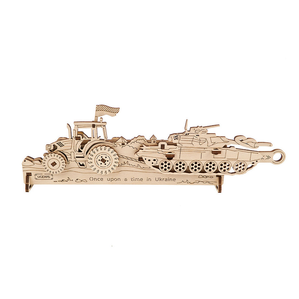 Конструктор Ugears Відважний трактор (6337397) - зображення 1