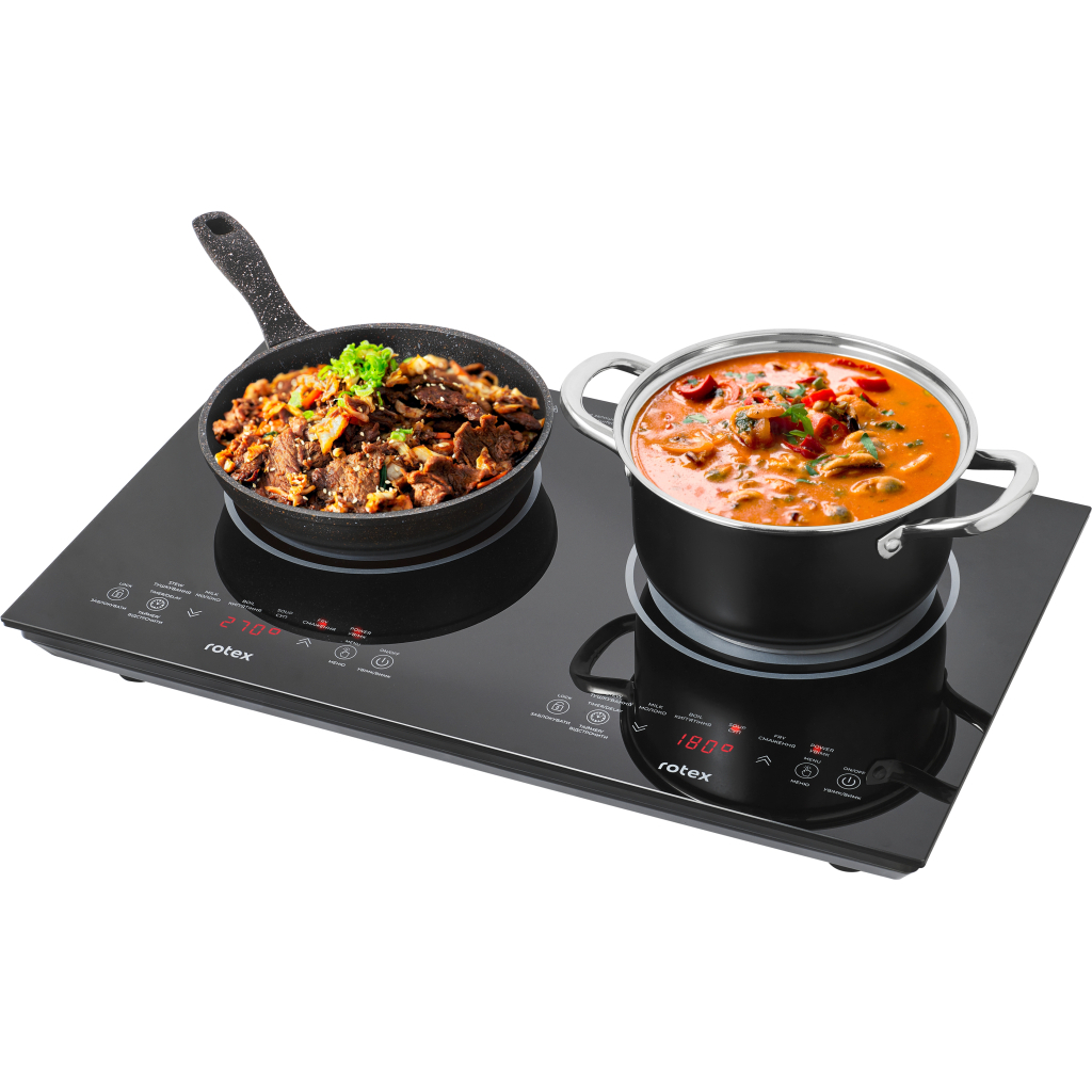 Настільна плита Rotex RIO250-G Duo - зображення 5