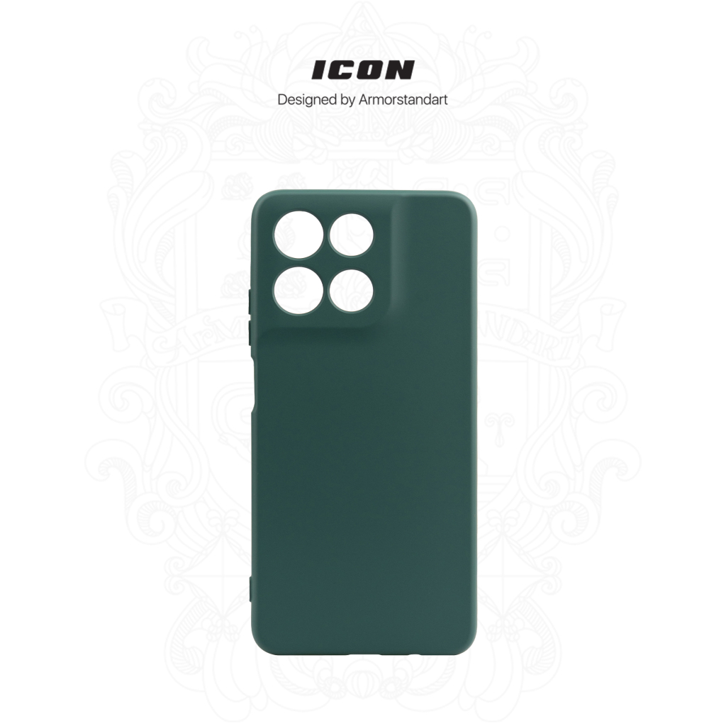 Чохол до мобільного телефона Armorstandart ICON Motorola G57 Power 5G Dark Green (ARM89610) - зображення 3