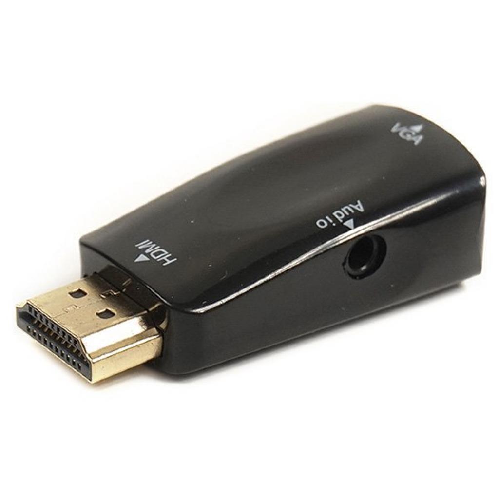 Перехідник HDMI to VGA 0.5m PowerPlant (CA910267) - зображення 1