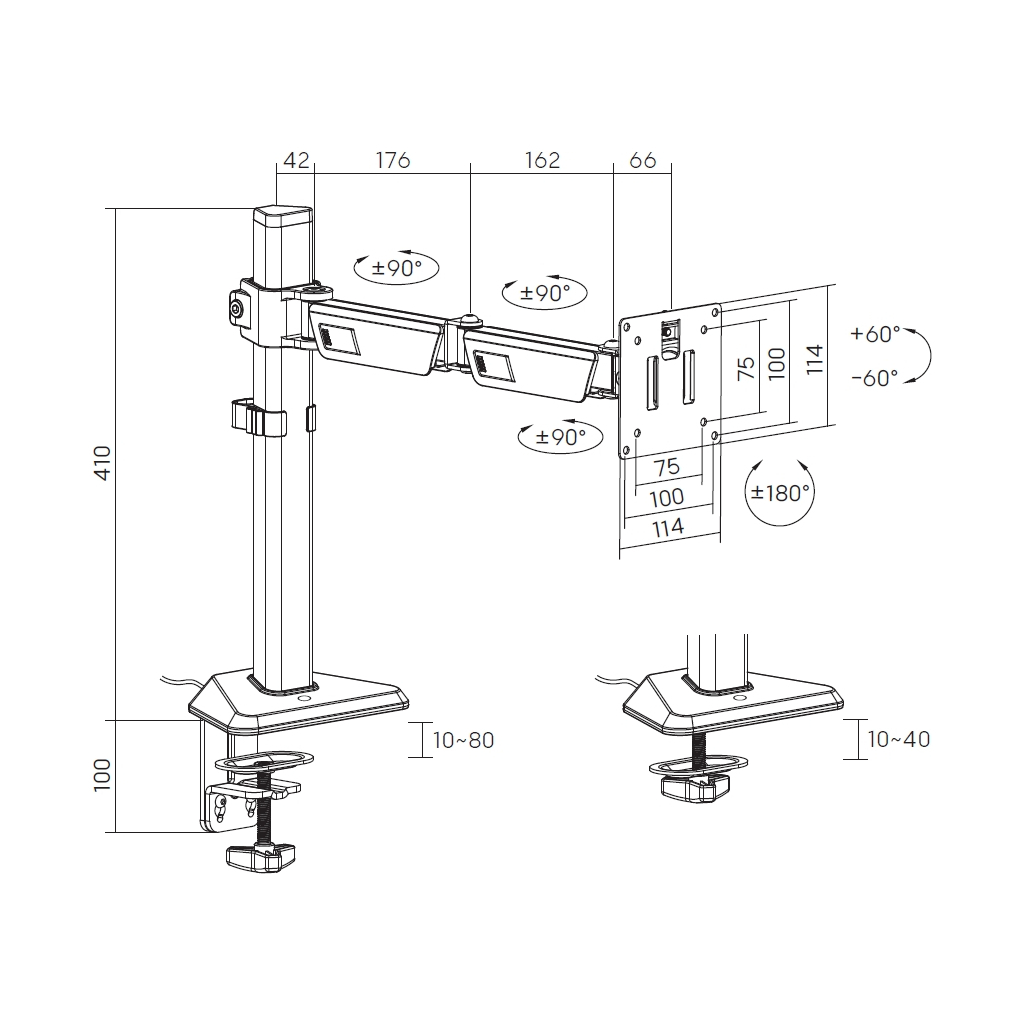 Кронштейн GamePro MAG101V - зображення 12