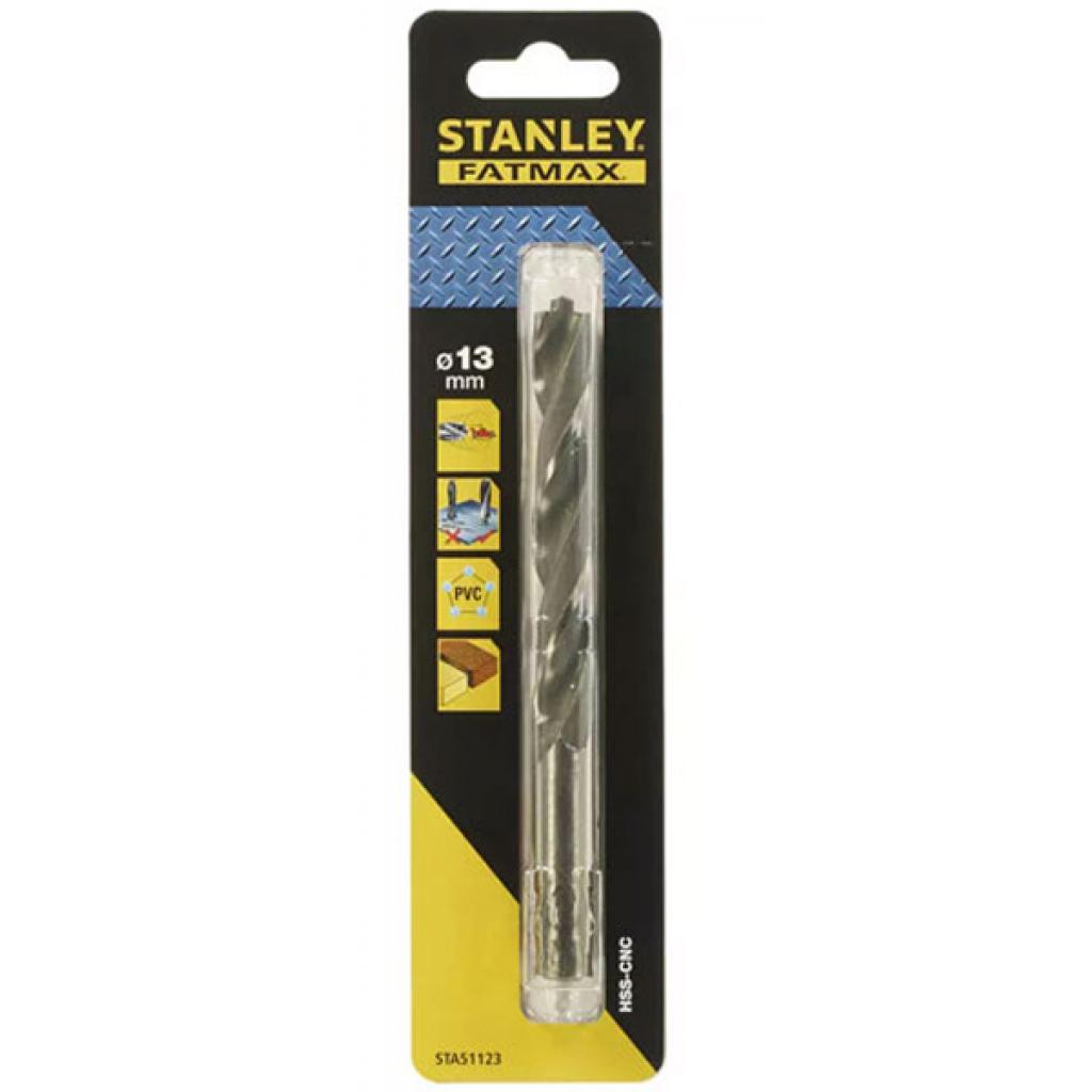 Свердло Stanley по металу Fat Max, HSS-CNC, d=13.0 мм, L=151 x101 мм (STA51123) - зображення 1