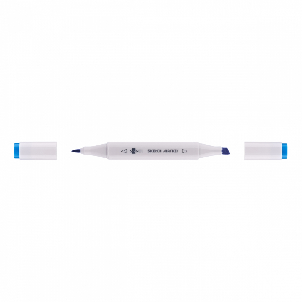 Художній маркер Santi sketch SM-40, яскраво-синій (390581) - зображення 1