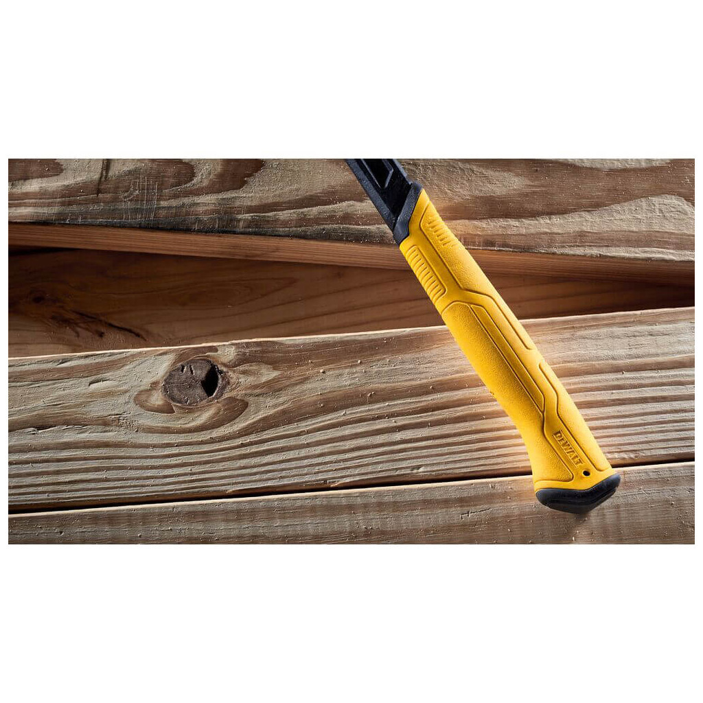 Молоток DeWALT DEM-CLAW демонтажний, суцільнометалевий, 624 г, з прямим цвяхом. (DWHT51008-0) - изображение 7