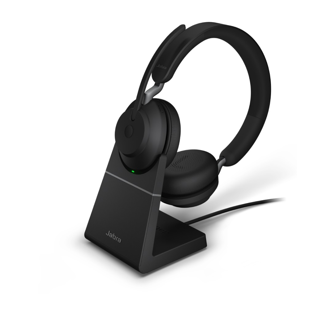 Навушники Jabra Evolve2 65 MS Stereo Stand Black (26599-999-989) - зображення 1