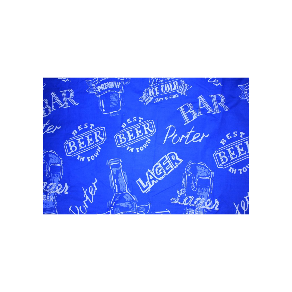 Постільна білизна MirSon Бязь Ranforce Elite 17-0508 Beer Bar 160х220 полуторна Євро (2200004699165) - зображення 4