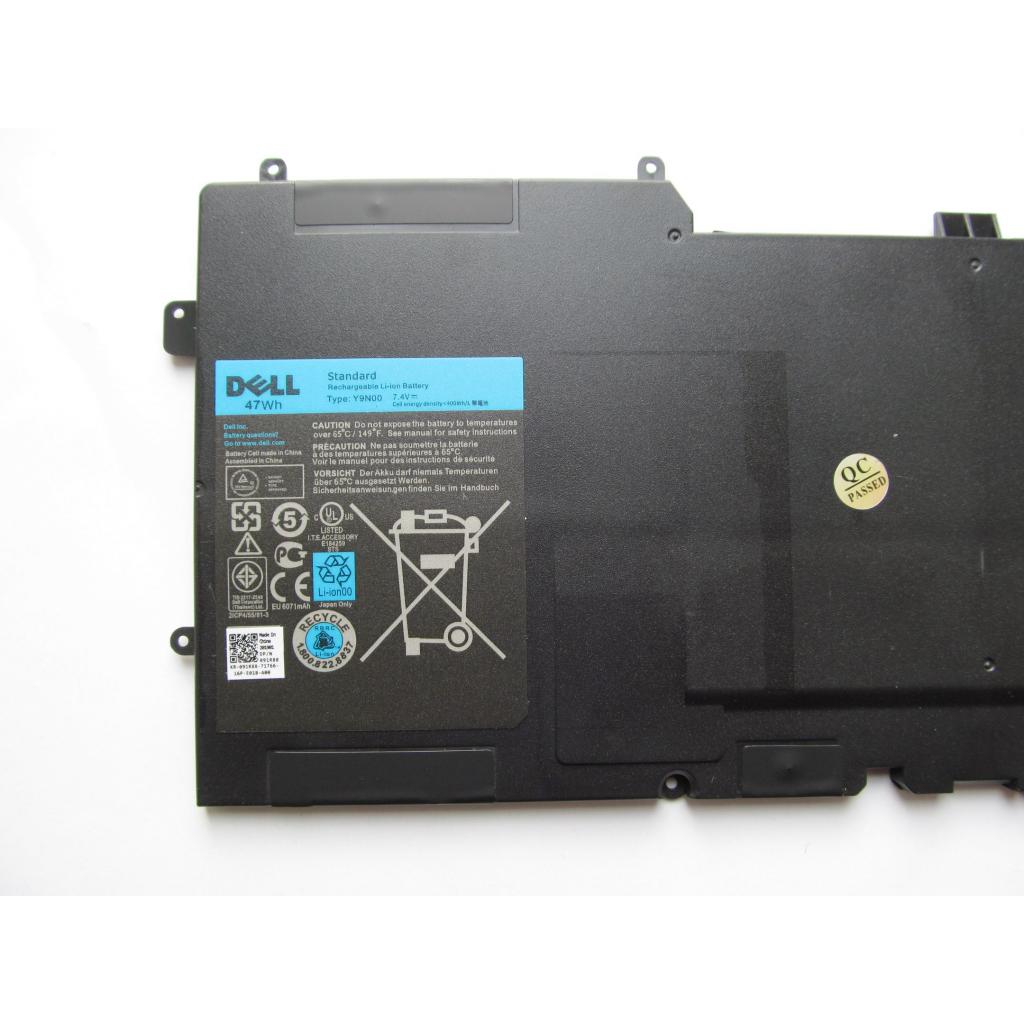 Акумулятор до ноутбука Dell Dell XPS 13-L321X Y9N00 47Wh (6350mAh) 4cell 7.4V Li-ion (A47012) - зображення 2