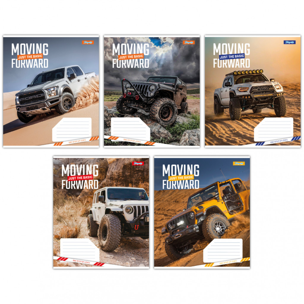 Зошит 1 вересня 1В Moving forward 36 аркушів клітинка (767328) - зображення 1