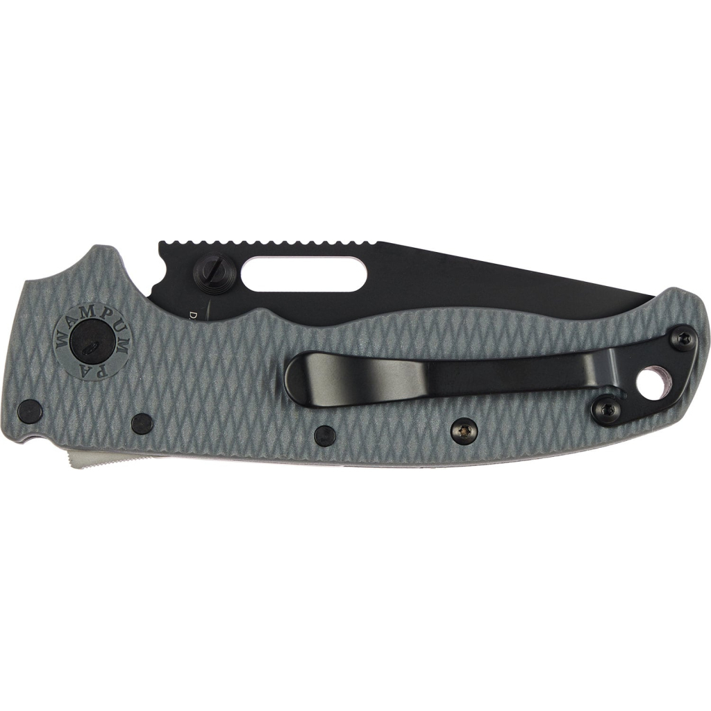 Ніж Demko AD20.5 Clip Point D2 Grey Grivory (205-D2-CP-DLC) - зображення 3