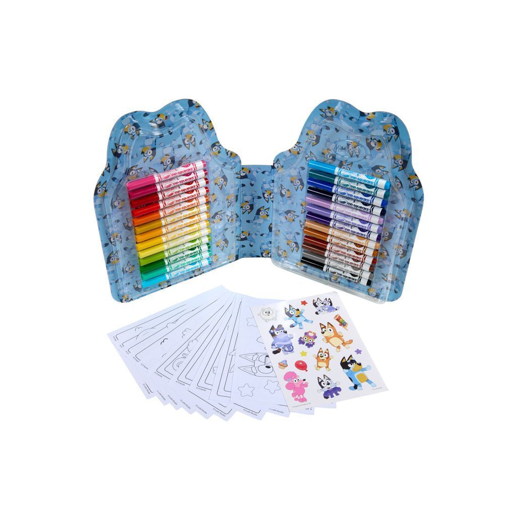 Олівці кольорові Crayola Mini Kids великі воскові для малюків,24 шт (0784) - изображение 2