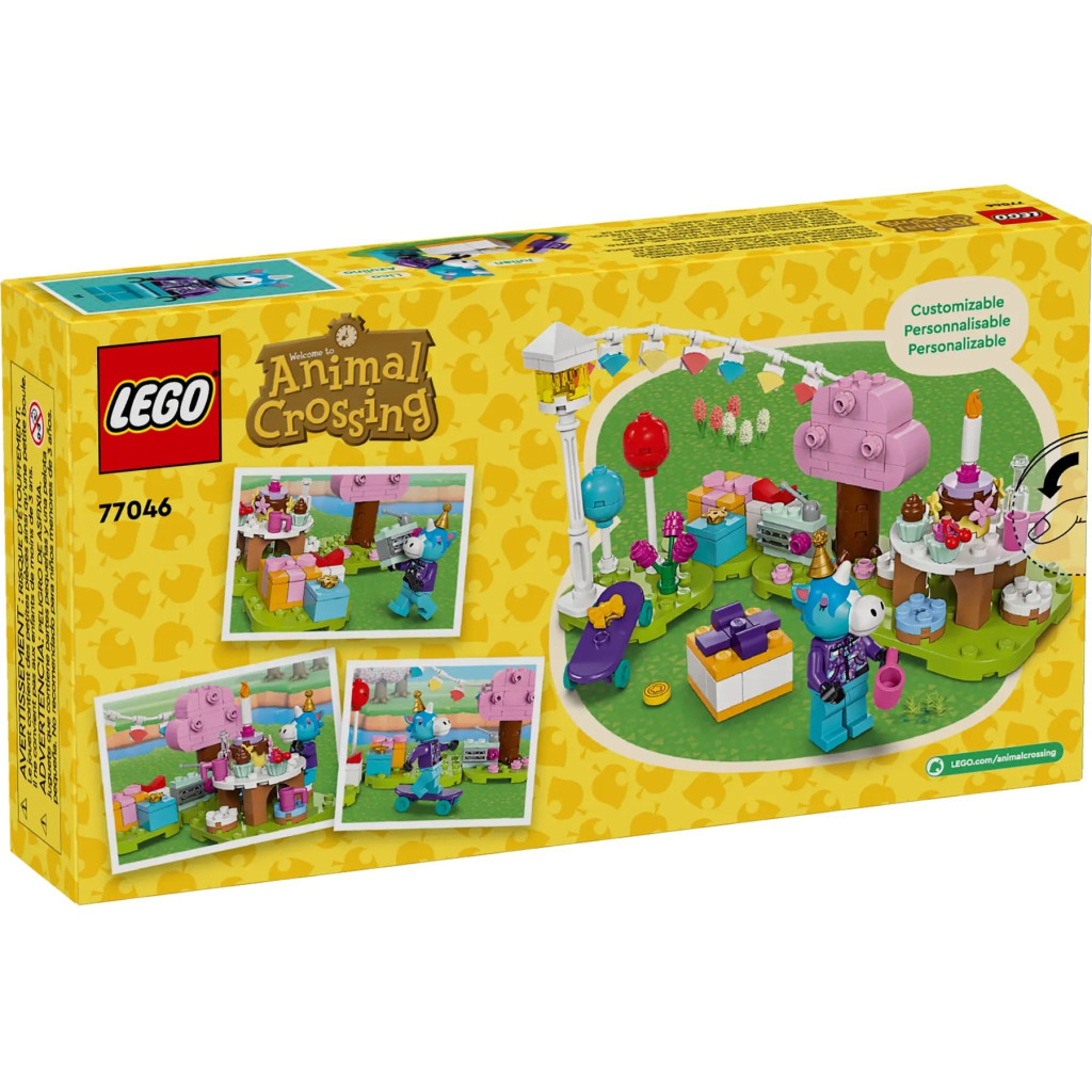 Конструктор LEGO Animal Crossing Вечірка з нагоди дня народження Julian 170 деталей (77046) - зображення 9