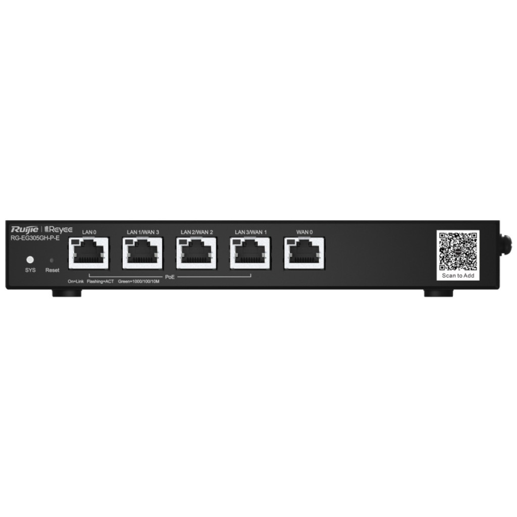Маршрутизатор Ruijie Networks RG-EG305GH-P-E - зображення 5