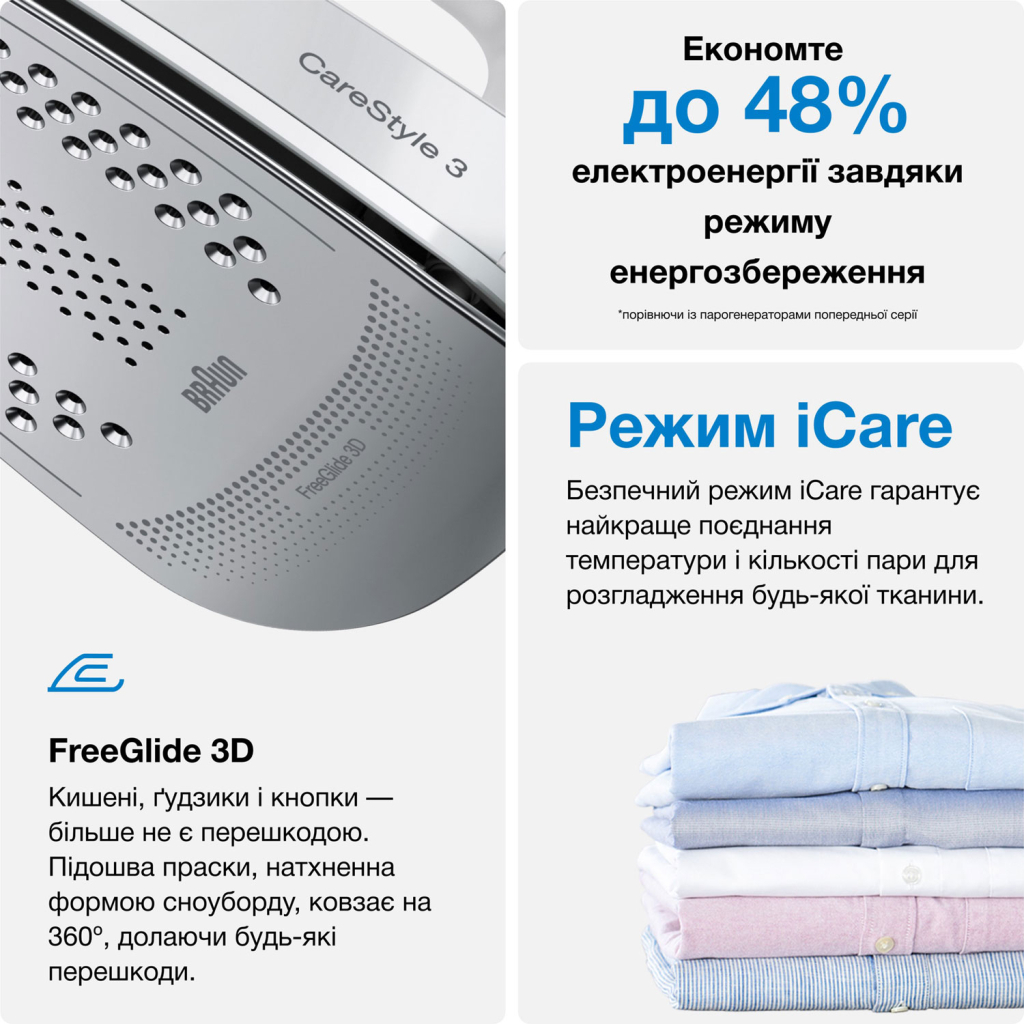 Парова станція Braun IS 2561 WH (IS2561WH) - зображення 8