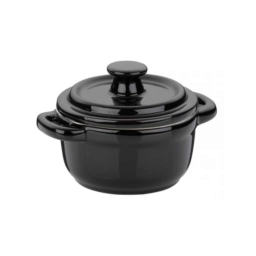 Рамекін Kela Malin 200 мл 10 х 8 см Чорний (11937) - зображення 1