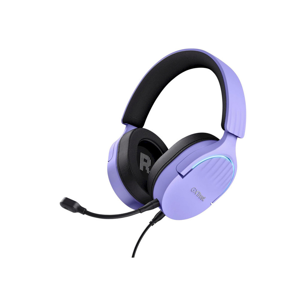 Навушники Trust GXT 490 Fayzo 7.1 USB-A Purple (25303) - зображення 1