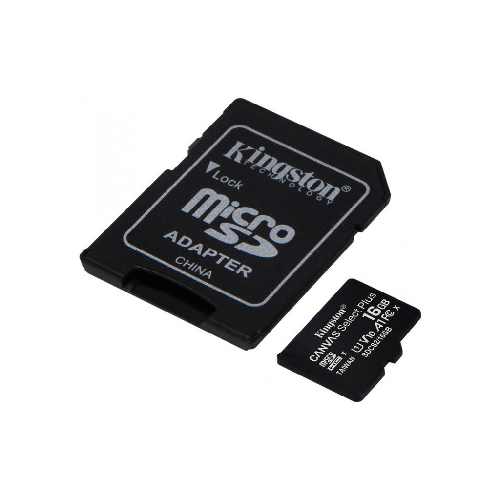 Карта пам'яті Kingston 2x16GB microSDHC Class 10 UHS-I Canvas Select Plus (SDCS2/16GB-2P1A) - зображення 2