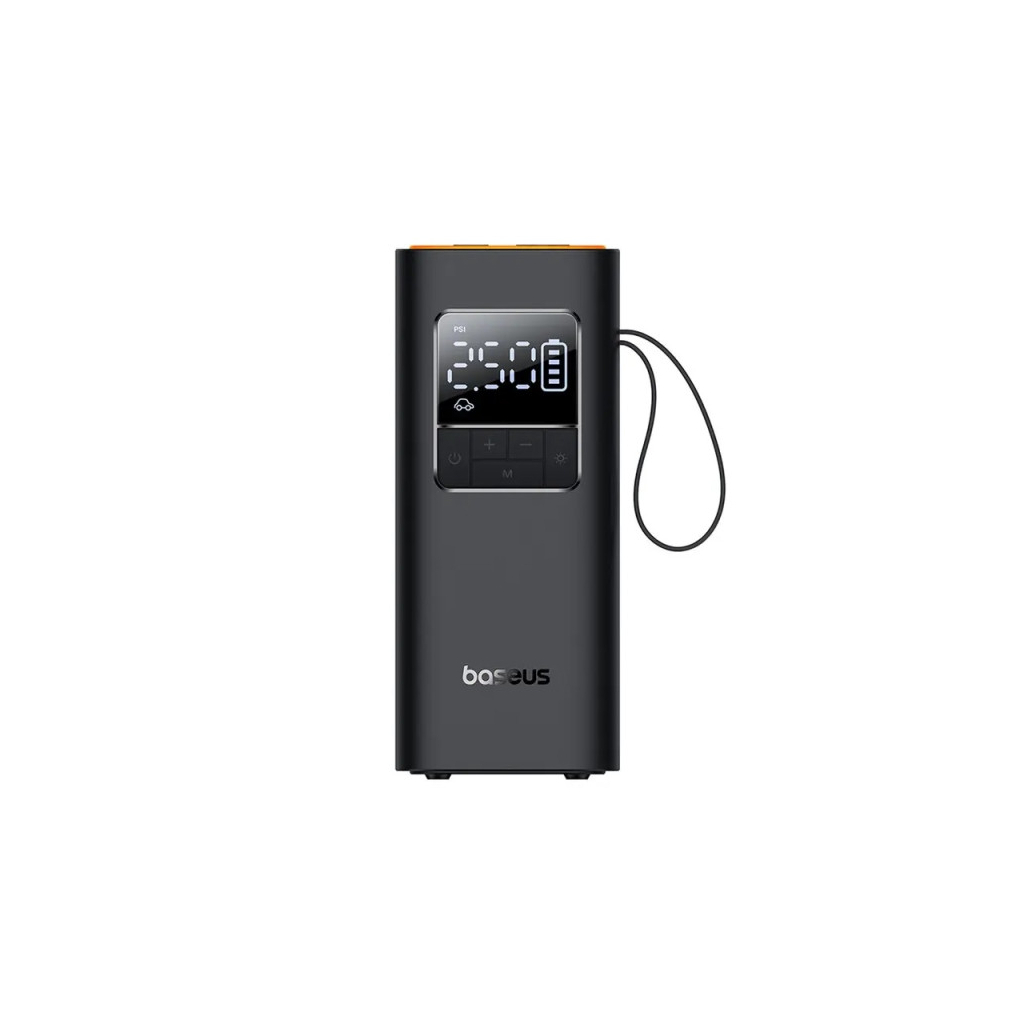 Автомобільний компресор Baseus Super Mini Pro Black (C1115930011100) - изображение 3