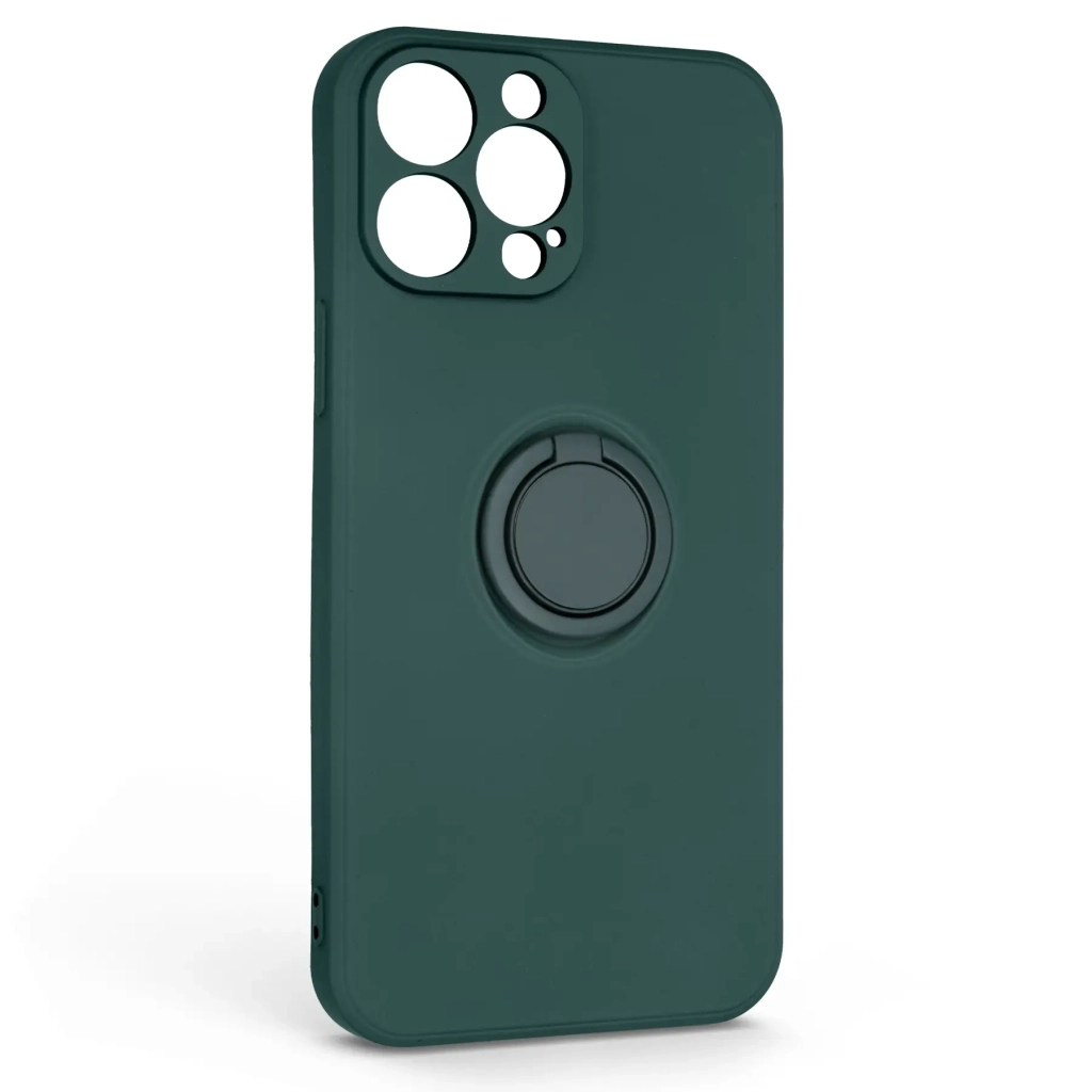 Чохол до мобільного телефона Armorstandart Icon Ring Apple iPhone 13 Pro Max Dark Green (ARM68680) - зображення 1