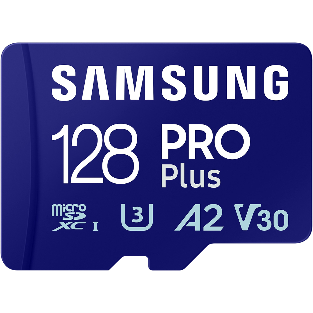 Карта пам'яті Samsung 128 GB microSDXC Pro Plus UHS-I U3 V30 A2 Class 10 + SD-adapter (MB-MD128SA/EU) - зображення 2