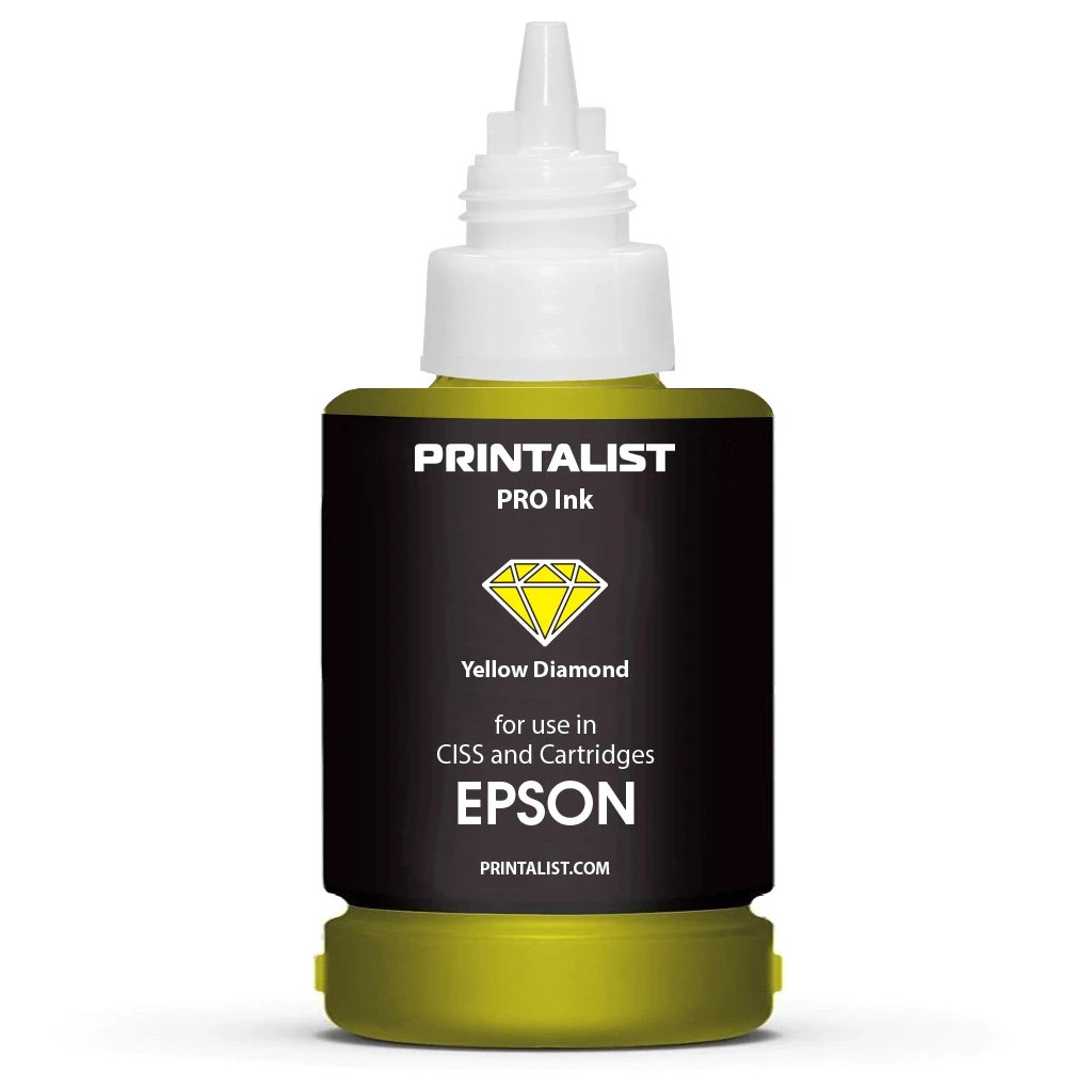 Чорнило Printalist Epson 140г Yellow (PL-INK-EPSON-Y) - зображення 2