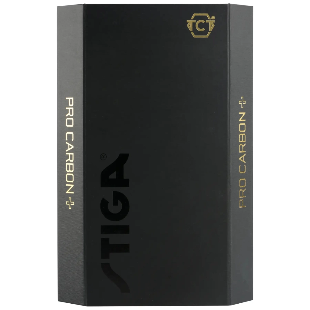 Ракетка для настільного тенісу Stiga Pro Carbon Plus 5 Star FL (1215-2820-01) (931105) - зображення 4