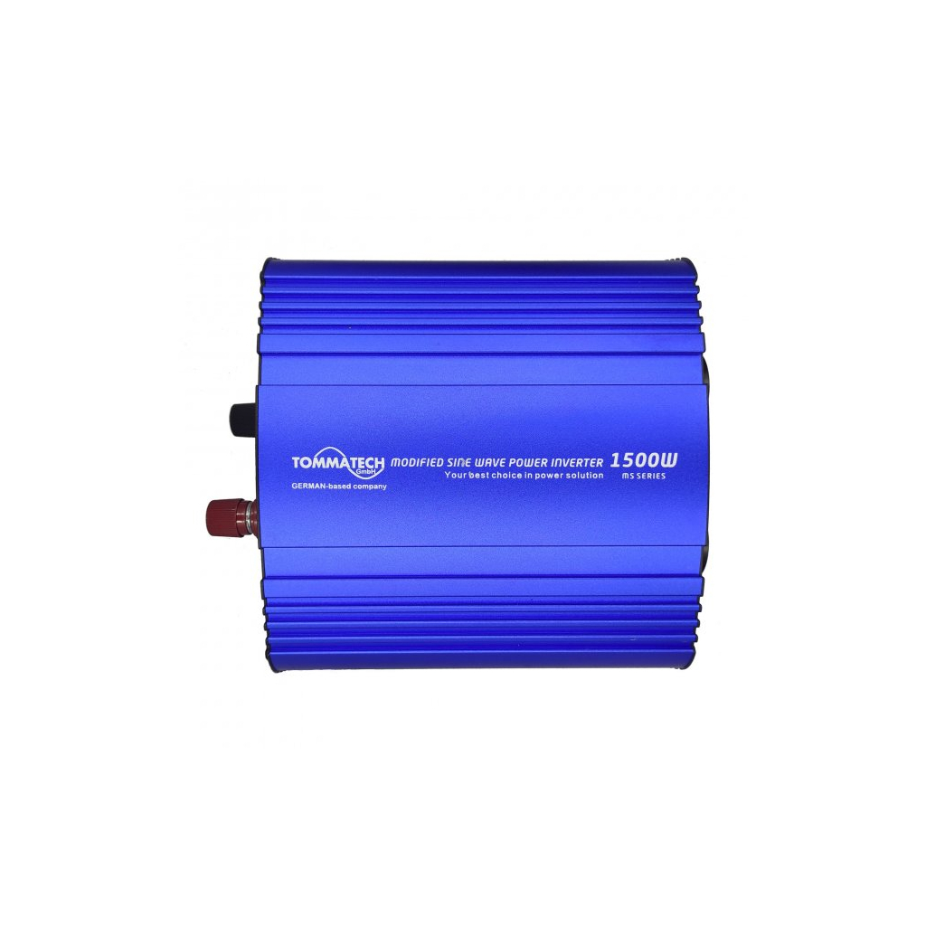 Автомобільний інвертор 12V/220V MS-1500 1800W, approximate sinusoid, USB, Shuko*2 Tommatech (29446) - зображення 3