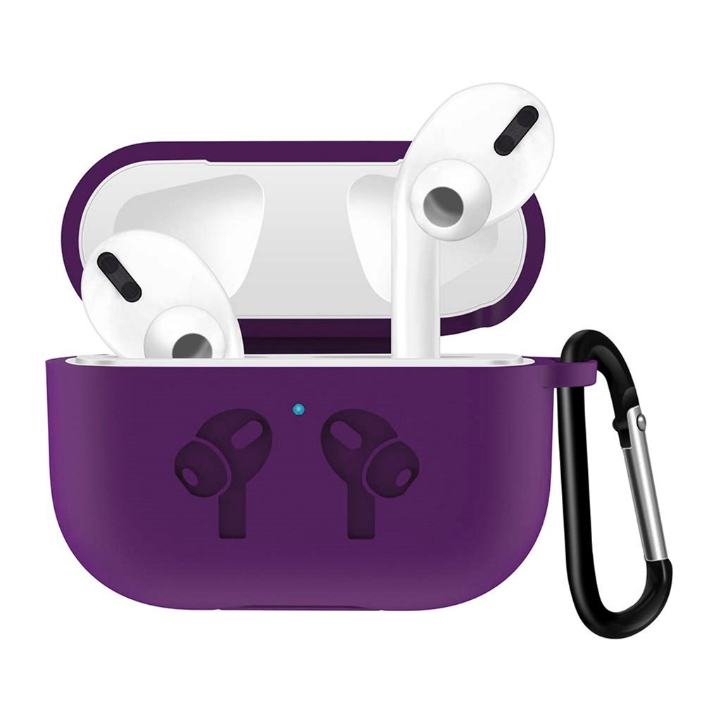 Чохол для навушників BeCover Silicon Protection для Apple AirPods Pro Purple (704502) - зображення 1