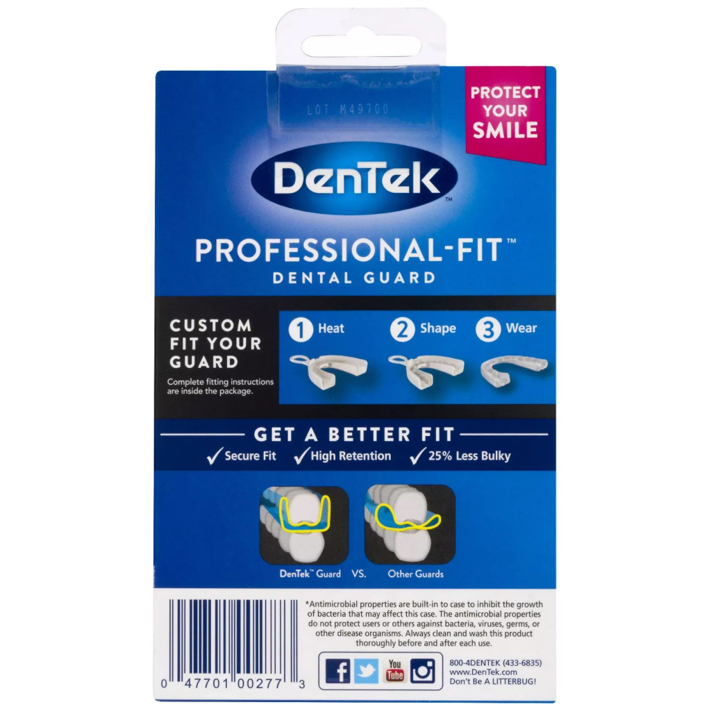 Стоматологічна капа DenTek Професійна посадка Максимальний захист (047701002773) - изображение 2