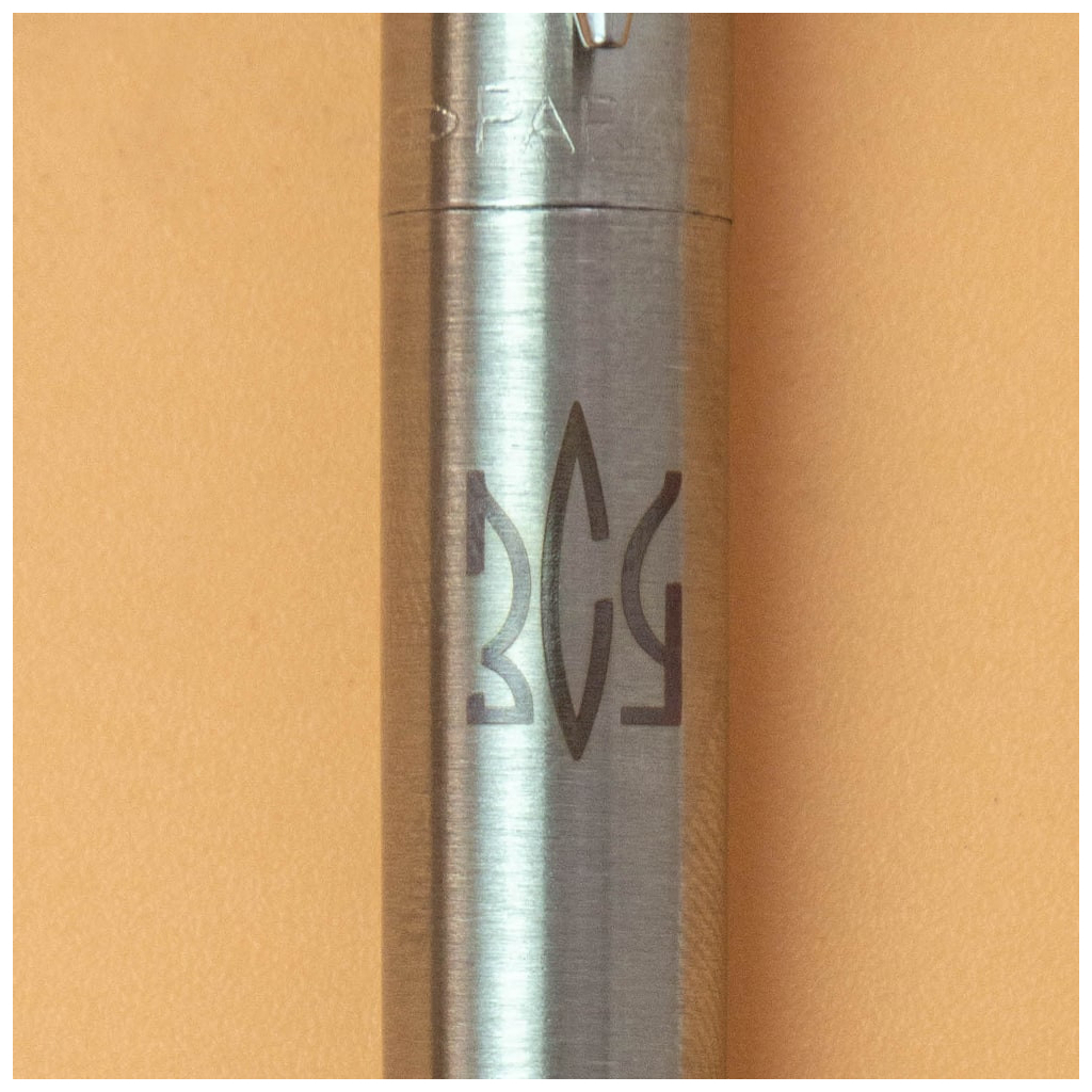 Ручка кулькова Parker JOTTER 17 UKRAINE SS CT BP Трезубец ЗСУ (глад.) (16132_T039t) - зображення 2