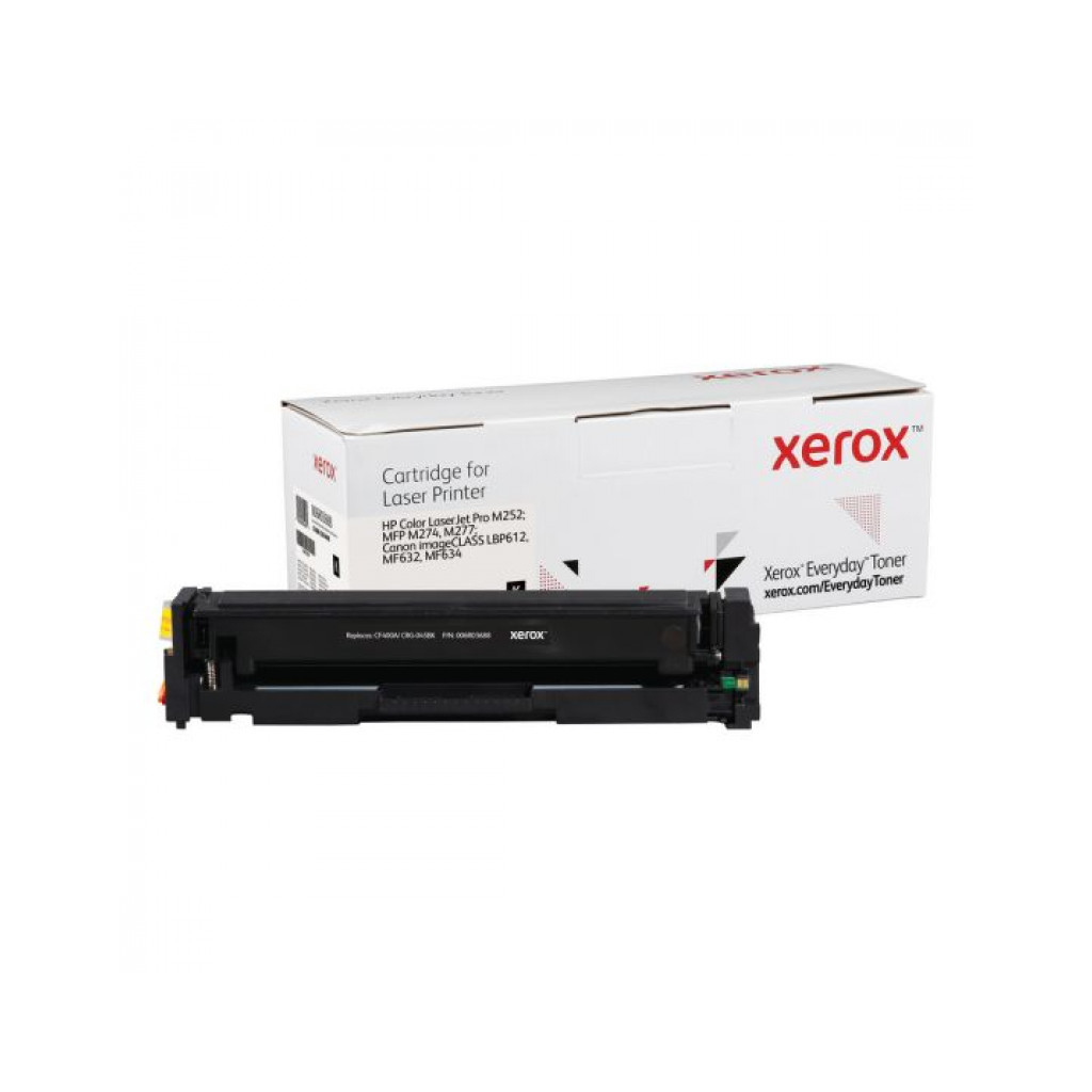 Картридж Xerox HP CF400A (201A), Canon 045 black (006R03688) - зображення 1