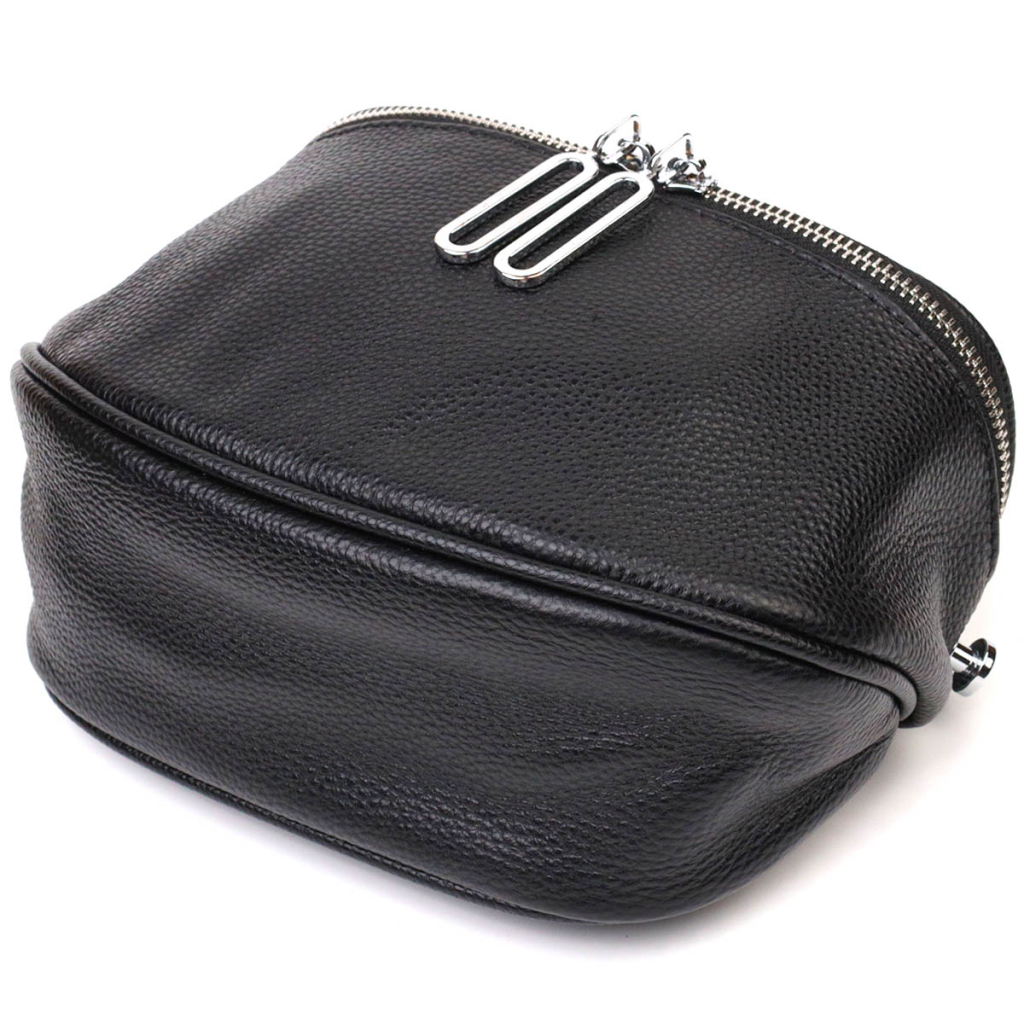 Сумка Vintage Жіноча через плече з натуральної шкіри Чорна (22122) - зображення 3