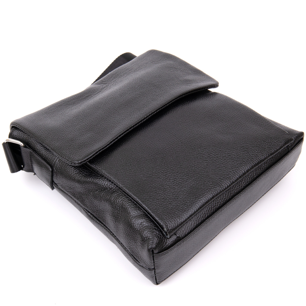 Сумка Vintage З клапаном флотар Чорна (20410) - зображення 6