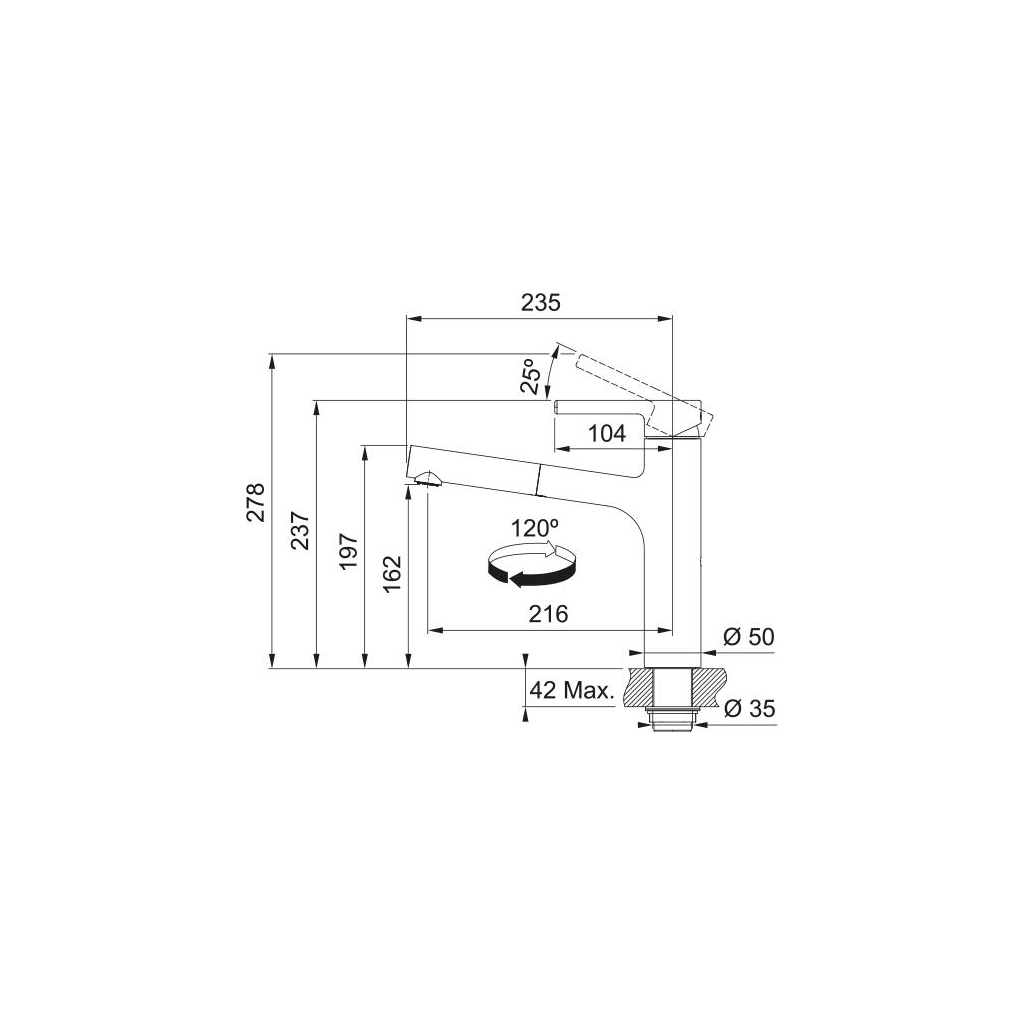 Змішувач Franke Centro (115.0621.592) - зображення 5