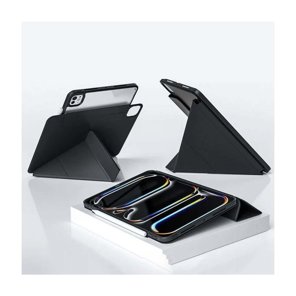 Чохол до планшета BeCover Ultra Slim Origami Flex Apple iPad Pro 11" M4 2024 Black (712977) - зображення 6