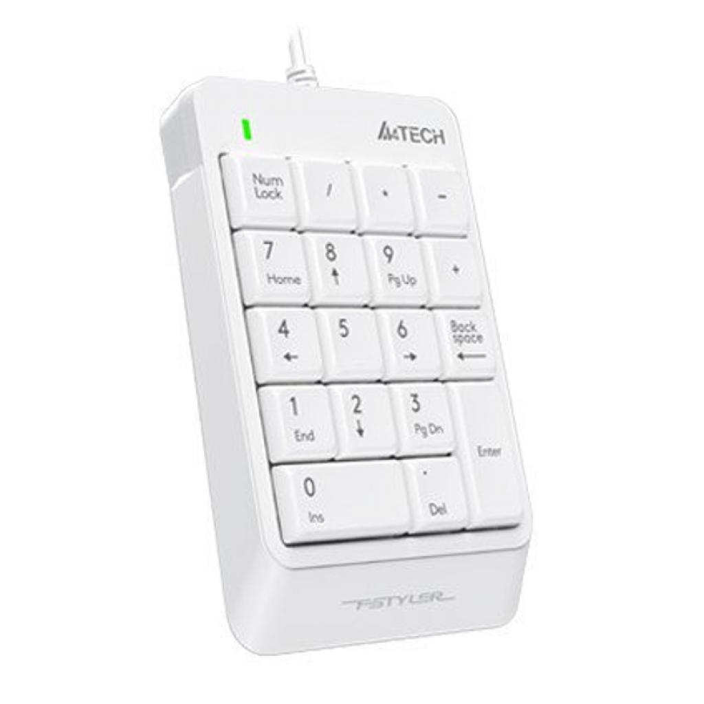 Клавіатура A4Tech FK13P White (4711421953450) - зображення 2