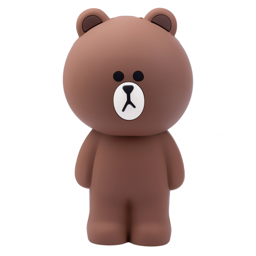 Пенал Yes Підставка SL-03 Line Friends Силіконовий Коричневий (533372) - зображення 1
