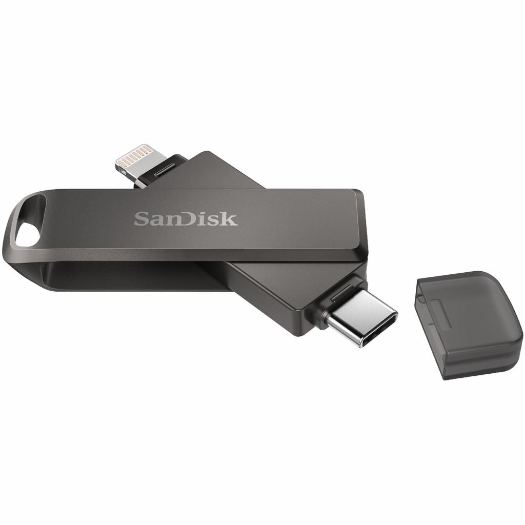 USB флеш накопичувач SanDisk 128GB iXpand Drive Luxe Type-C/Lightning (SDIX70N-128G-GN6NE) - зображення 6