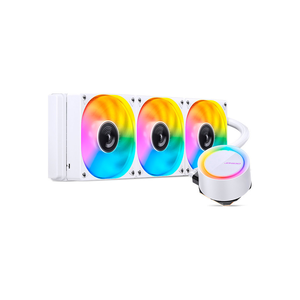 Система рідинного охолодження JONSBO TG-360 White - зображення 1
