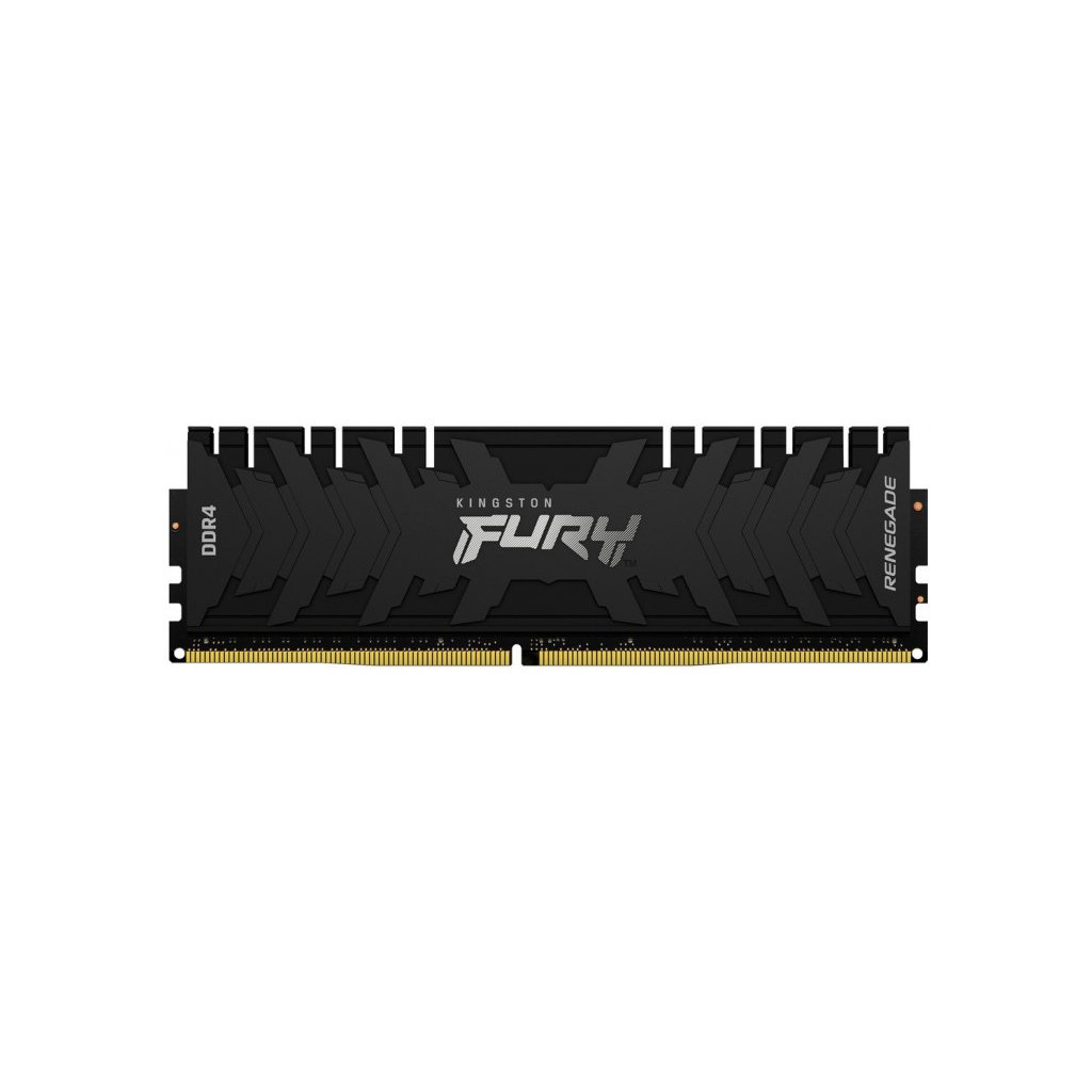 Модуль пам'яті для комп'ютера DDR4 32GB 3200 MHz Renegade Black Kingston Fury (ex.HyperX) (KF432C16RB/32) - зображення 1