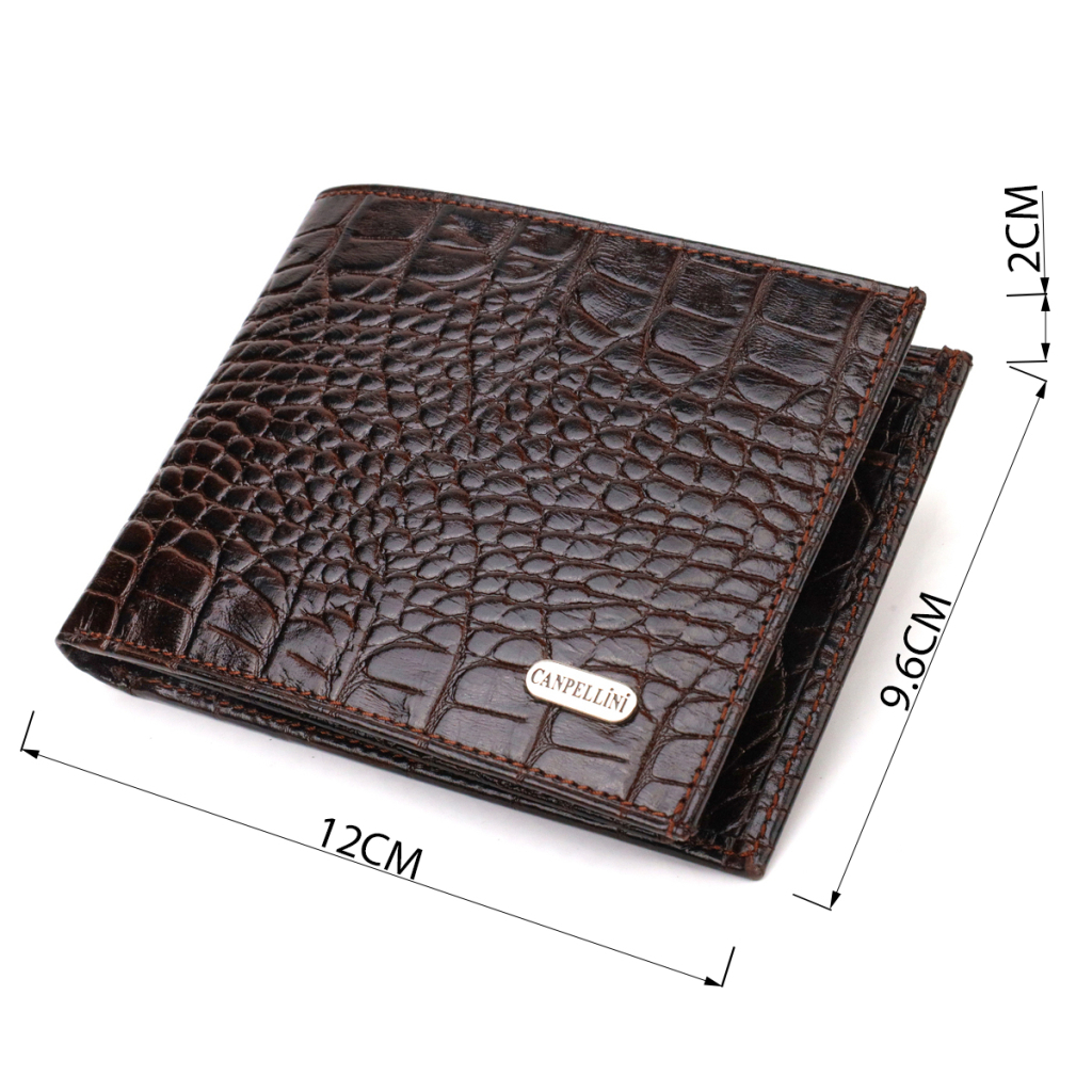 Гаманець Canpellini З натуральної шкіри Коричневий (21926) - зображення 3