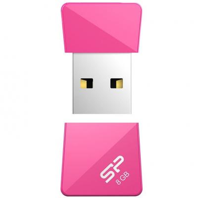 USB флеш накопичувач Silicon Power 8Gb Touch T08 Peach USB 2.0 (SP008GBUF2T08V1H) - зображення 3