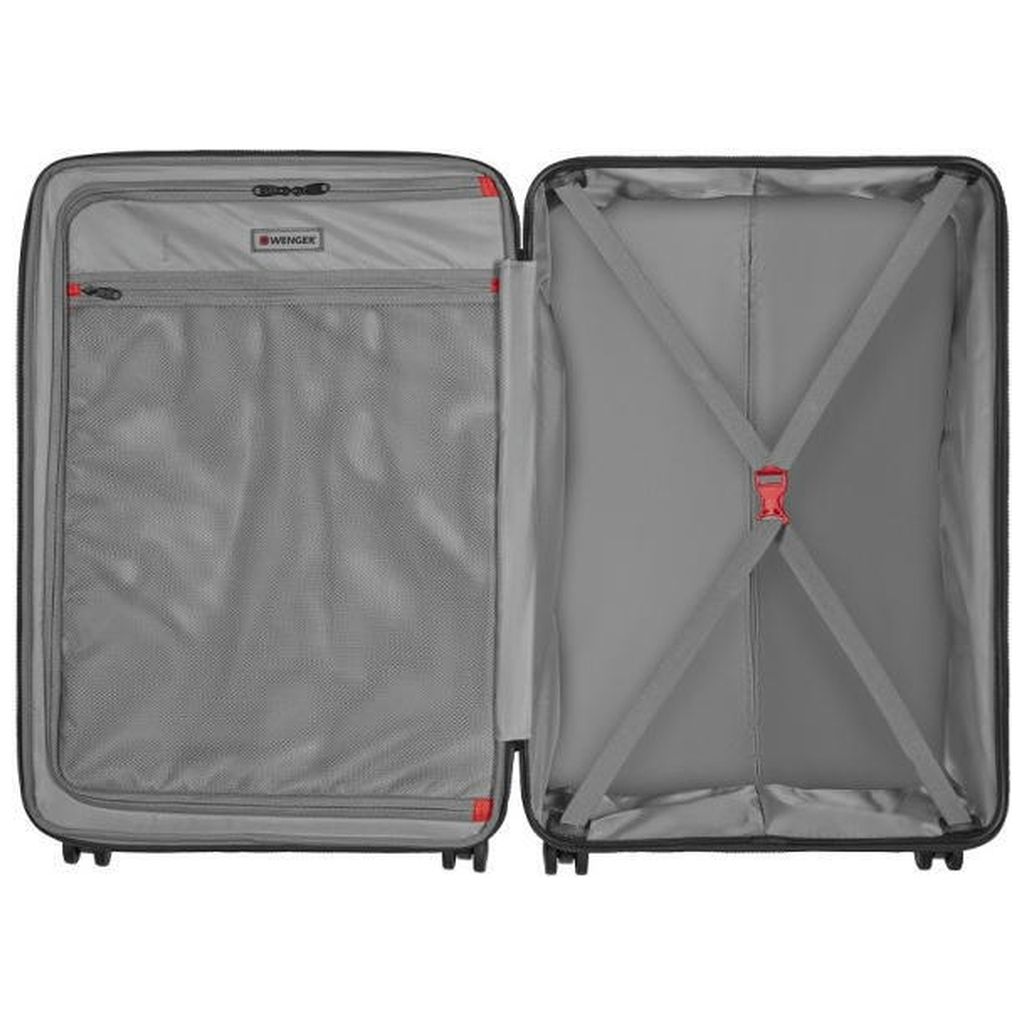 Набір валіз Wenger Legacy 3 в 1 (S,M,L) пластик, 4 колеса, чорний (612530) - зображення 6