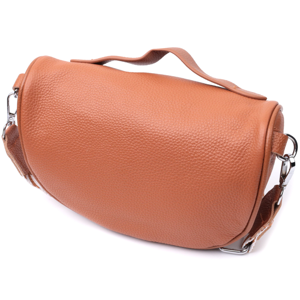 Сумка Vintage З натуральної шкіри Руда (22658) - зображення 2