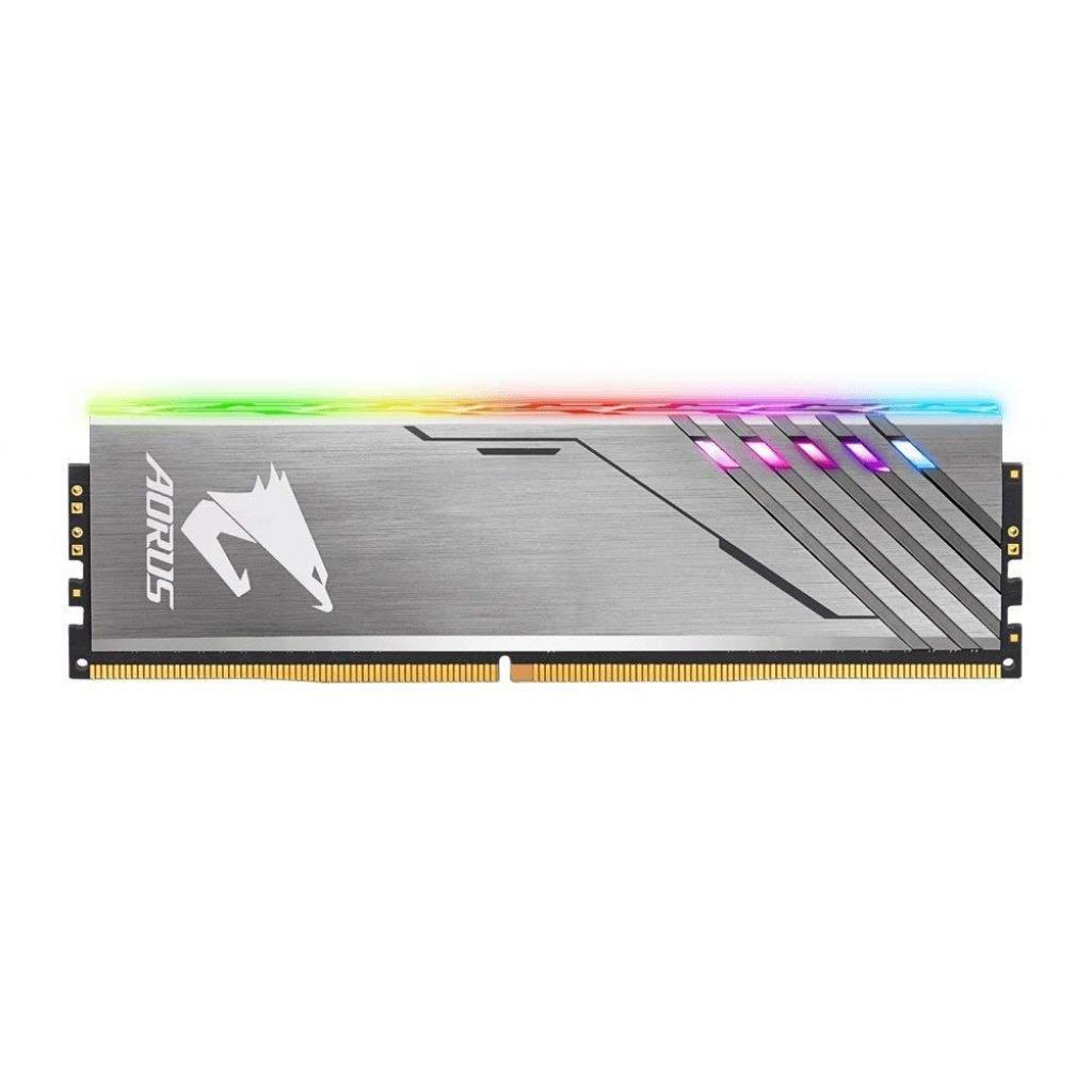 Модуль пам'яті для комп'ютера DDR4 16GB (2x8GB) 3200 MHz RGB Fusion GIGABYTE (GP-AR32C16S8K2SU416R) - зображення 2