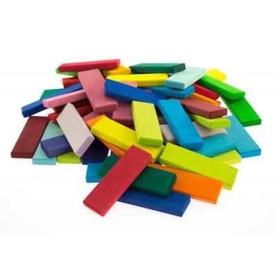 Конструктор Nic дерев'яний Будівельні пластини Башта 60 ел. (NIC523300) - зображення 4