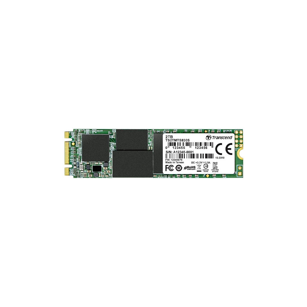 Накопичувач SSD M.2 2280 2TB Transcend (TS2TMTS830S) - зображення 1