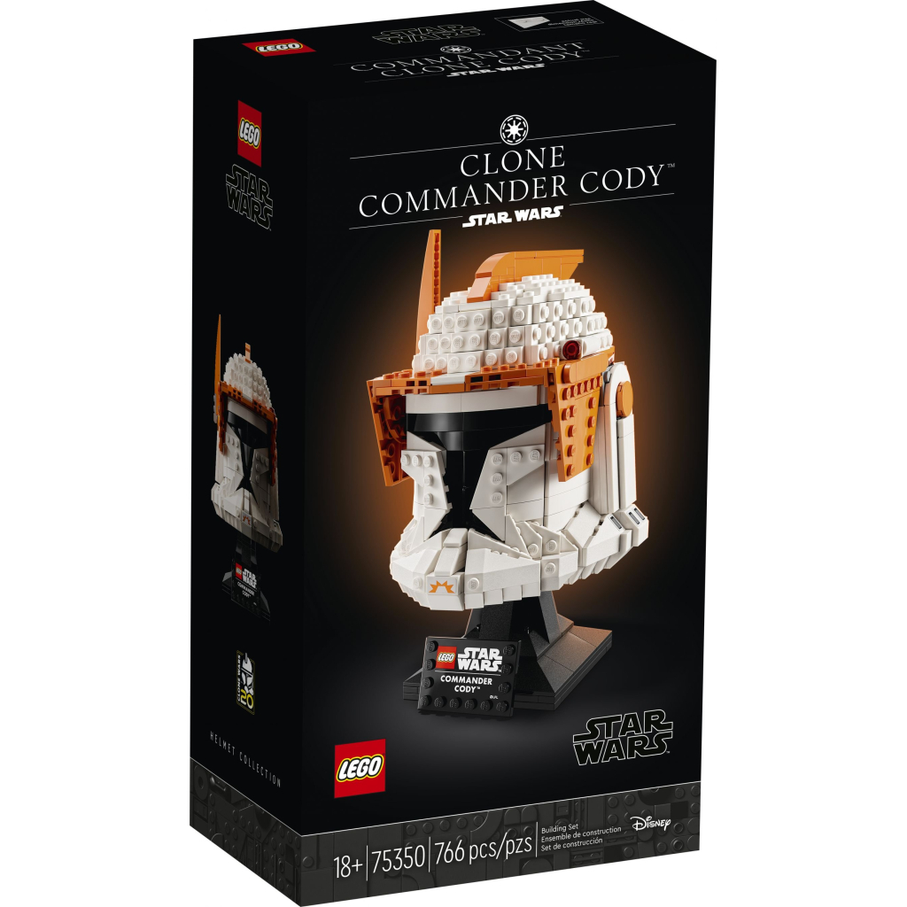 Конструктор LEGO Star Wars Шолом командора клонів Коді 766 деталей (75350) - зображення 1