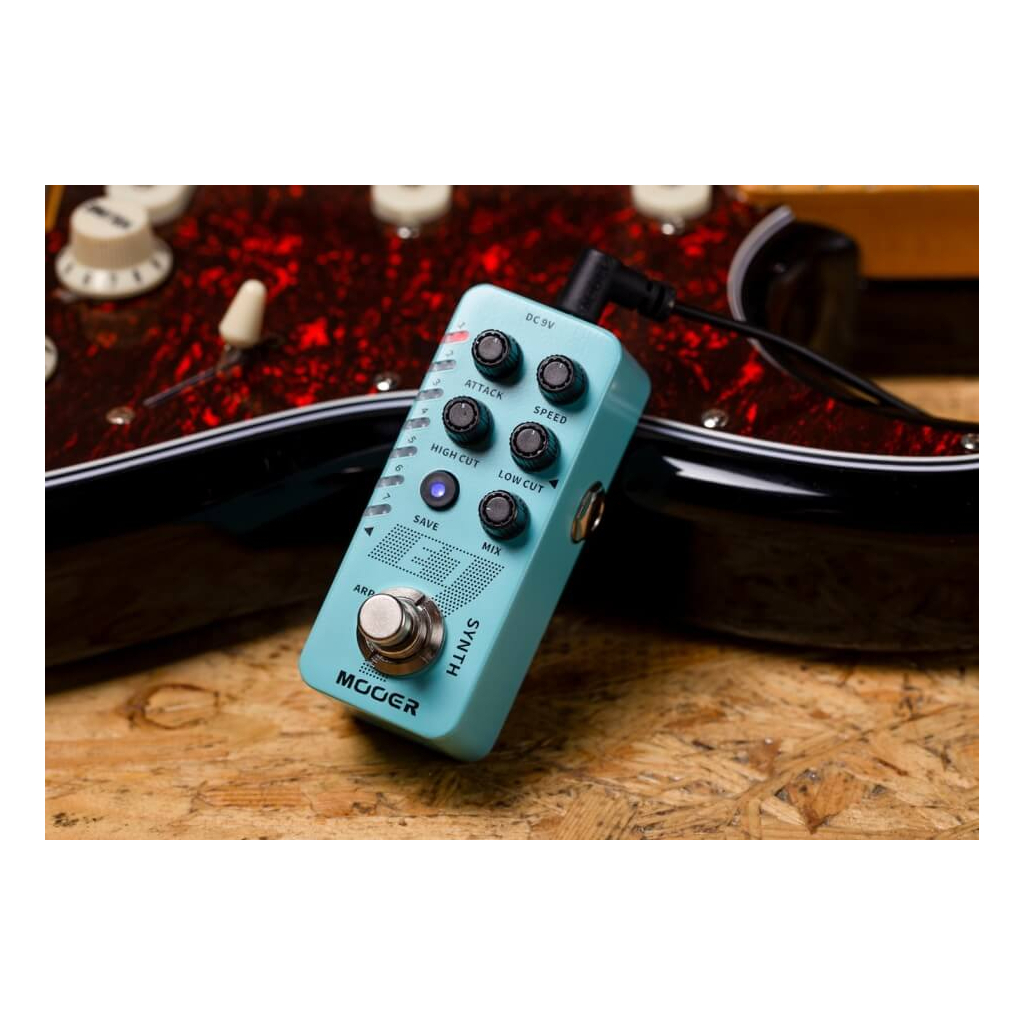 Педаль ефектів Mooer E7 Polyphonic Guitar Synth - зображення 9