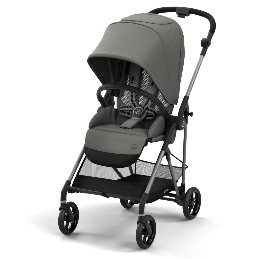 Коляска Cybex Talos S Lux SLV Deep Black (з бампером) (520001489) - зображення 1