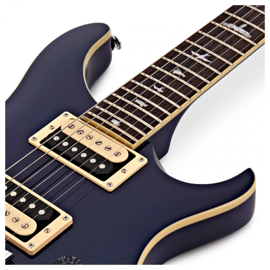 Електрогітара PRS SE Standard 24 Translucent Blue - зображення 7